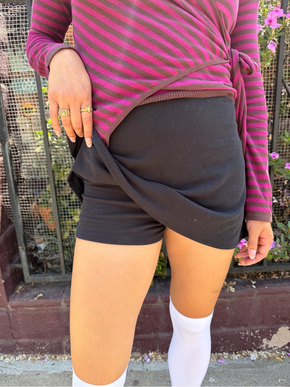 Lisa Says Gah Darcy Skort Black (Small)